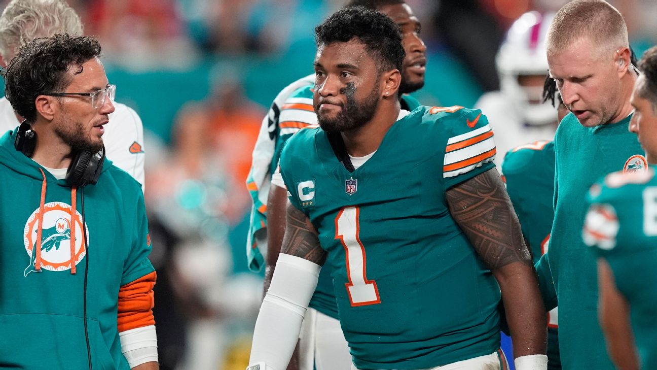 What we know about Dolphins QB Tua Tagovailoa's concussion - ESPN