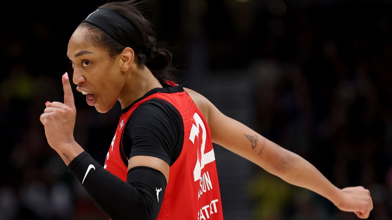 Sources -- WNBA MVP A'ja Wilson, Nike reach 6-year extension