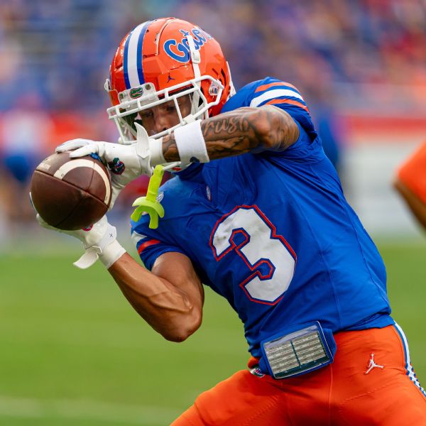 Florida minus top WR Wilson against Miss  St 