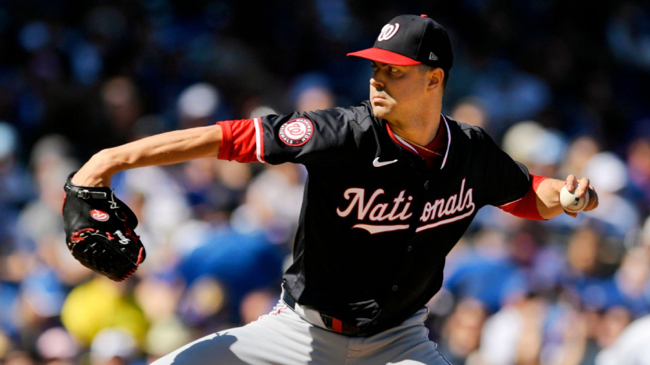 MacKenzie Gore Rangers trade rotation