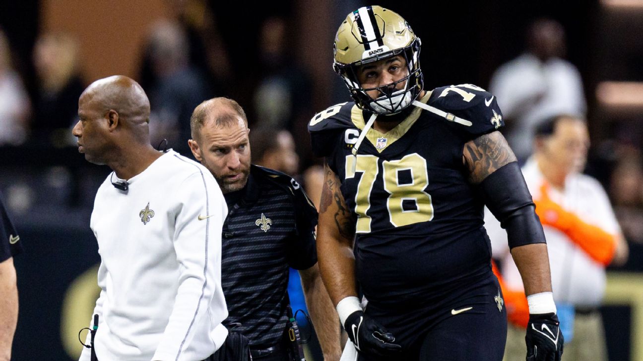 NFL: Erik McCoy, New Orleans Saints (Foto: ESPN)
