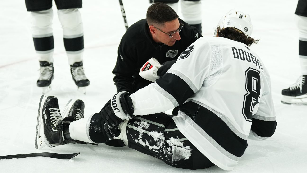 Drew Doughty Injured During Kings Preseason Game