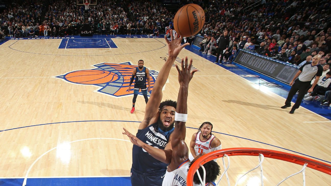 Does KAT-to-Knicks shake things up  Win projections for all 30 NBA teams