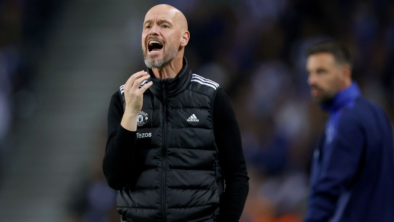 Ten Hag  Utd  switched off  to blow lead at Porto