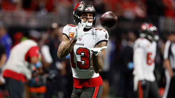 Mike Evans  2 TD catches give him 99  moves into tie for 11th all-time