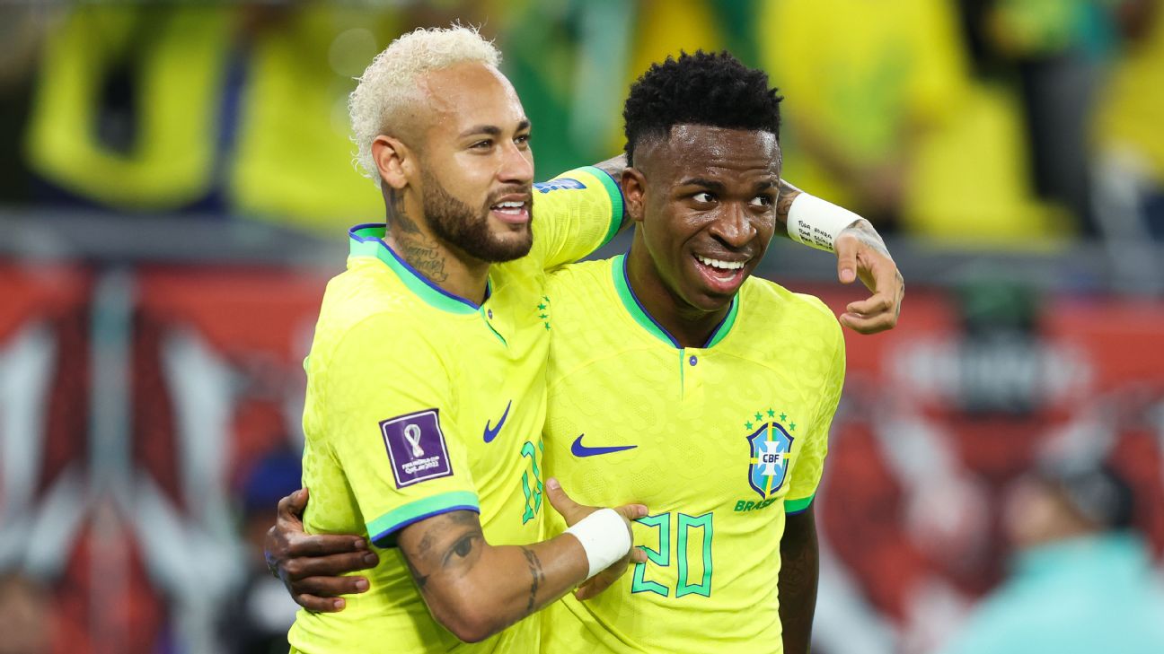 Neymar lista motivos por Vinicius Jr. Bola de Ouro e crava: 'Não tem outro para ganhar' - ESPN