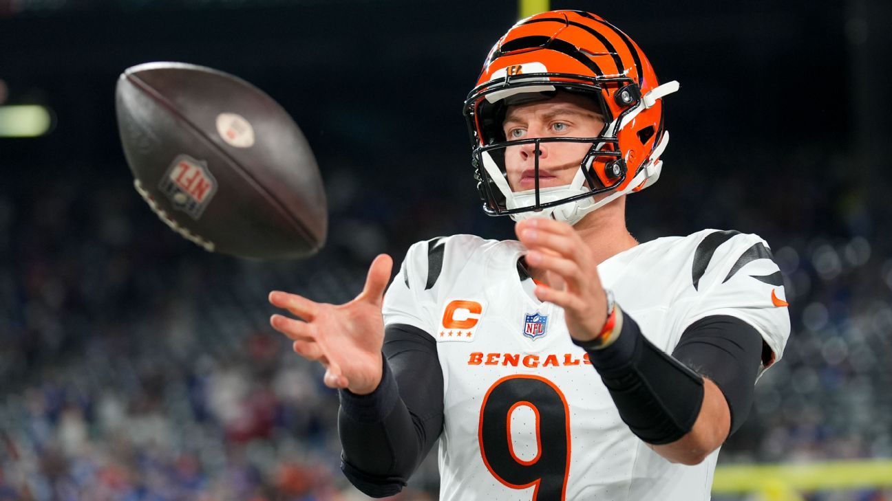 Bengals QB Joe Burrow runs in 47-yard TD, longest of career - ESPN