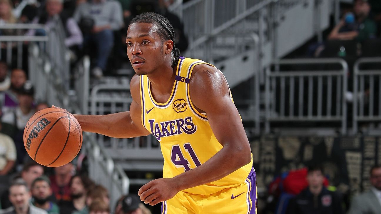 Lakers ink preseason standout Quincy Olivari to 2way contract ABC7