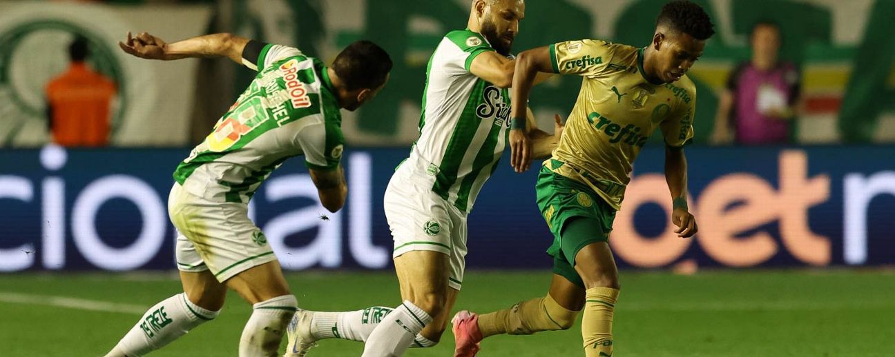 Gols Juventude 3 a 5 Palmeiras pelo Brasileirão 2024