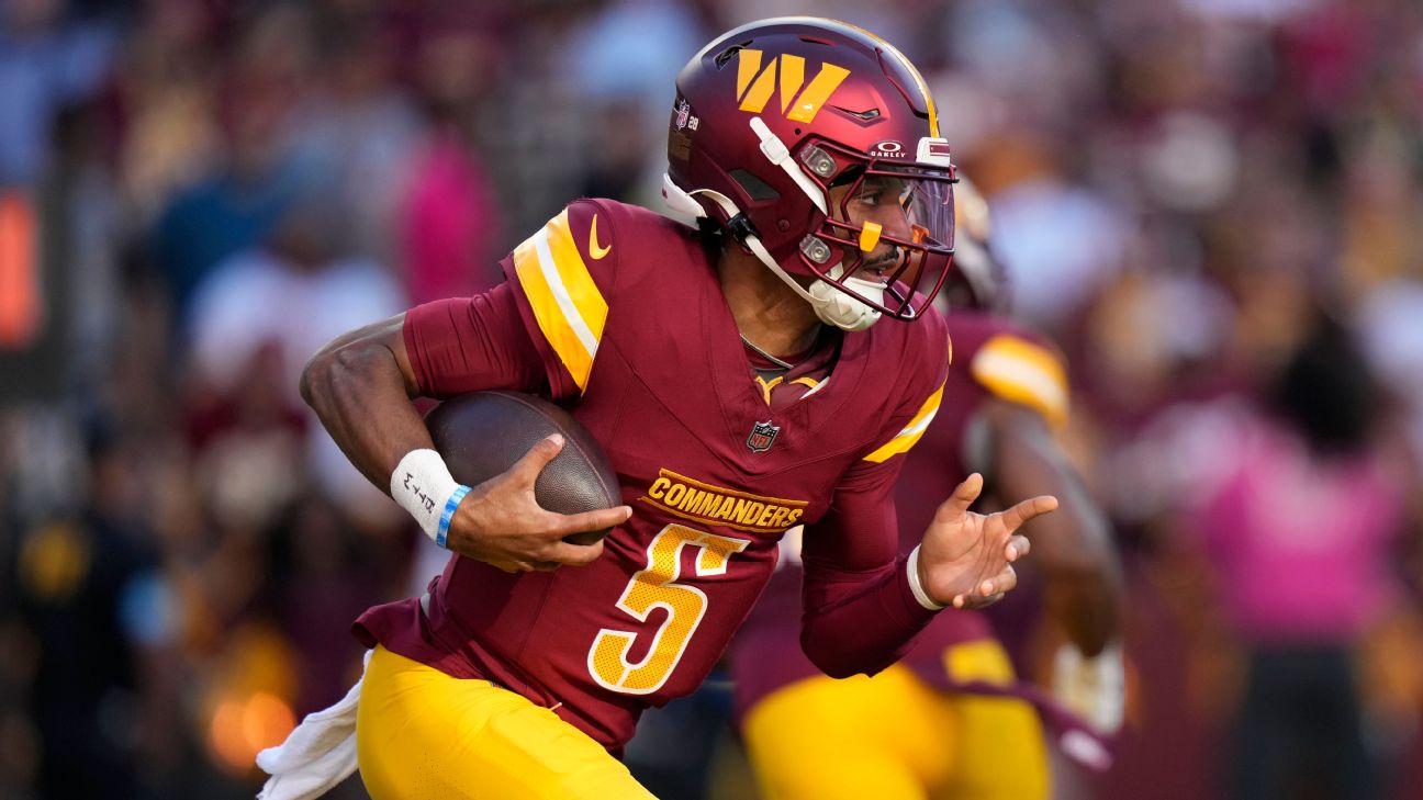 Commanders' Jayden Daniels (rib) to start vs. Bears ABC7 Chicago