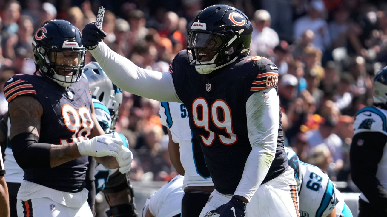 Falcons acquire DT Gervon Dexter Sr. from Bears in trade