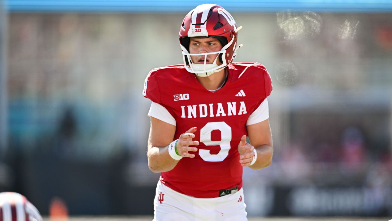 Indiana optimistic QB Kurtis Rourke back vs Mich. St. - ESPN