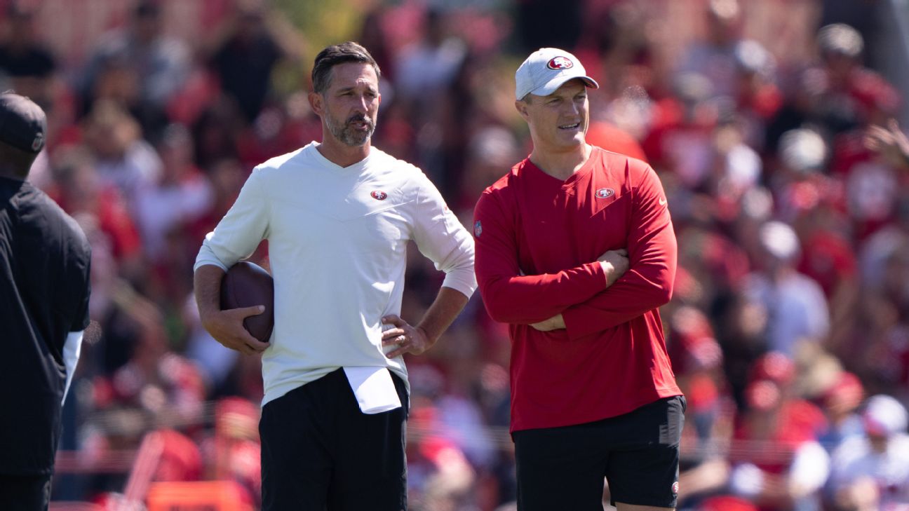 49ers Owner Kyle Shanahan John Lynch are Not Going Anywhere ABC7 49ers-owner-kyle-shanahan-john-lynch-are-not-going-anywhere-abc7