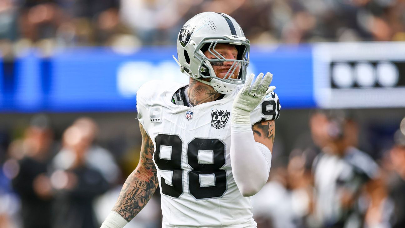 Raiders Owner Shuts Down Maxx Crosby Trade Rumors