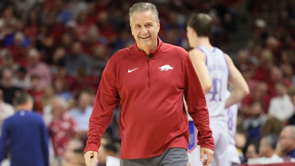 Coach Cal looks to bring fun back to Arkansas and find some for himself