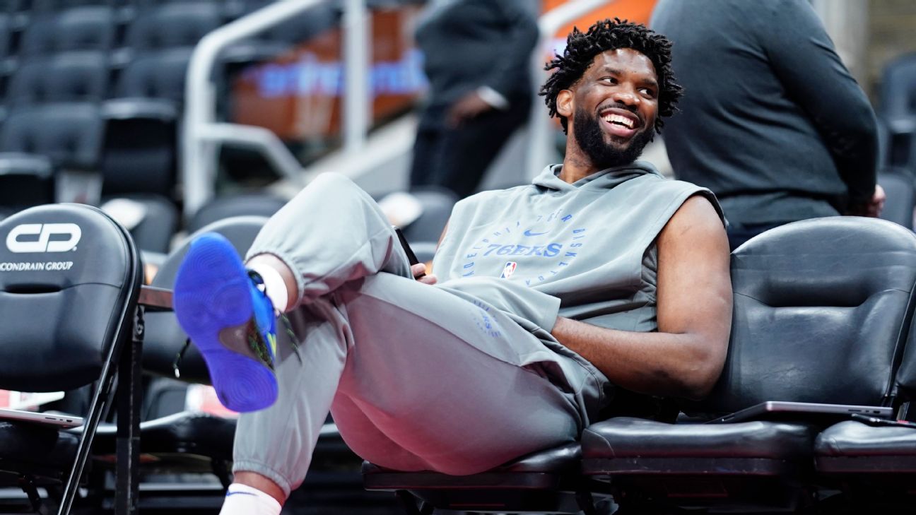 Sixers star Joel Embiid has yet to make his season debut for the Sixers because of "left knee management."