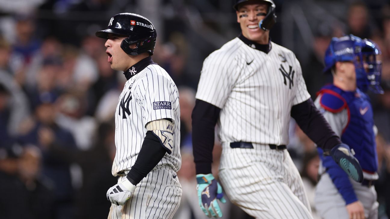 Yankees win World Series Game 4 off 'big hit' by Anthony Volpe ABC30