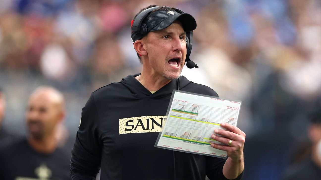 Saints fire coach Dennis Allen after seventh loss in row - ESPN