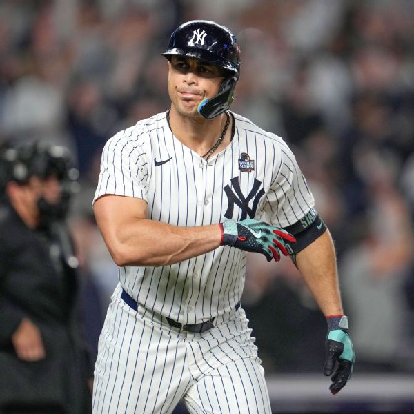 Article image accompanying Stanton, Grisham take steps toward rejoining Yankees on WagerUp Sports News. Article image accompanying Stanton, Grisham take steps toward rejoining Yankees on WagerUp Sports News.