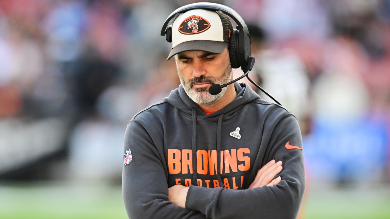 Browns coach Kevin Stefanski not worried over hot seat talk - ESPN