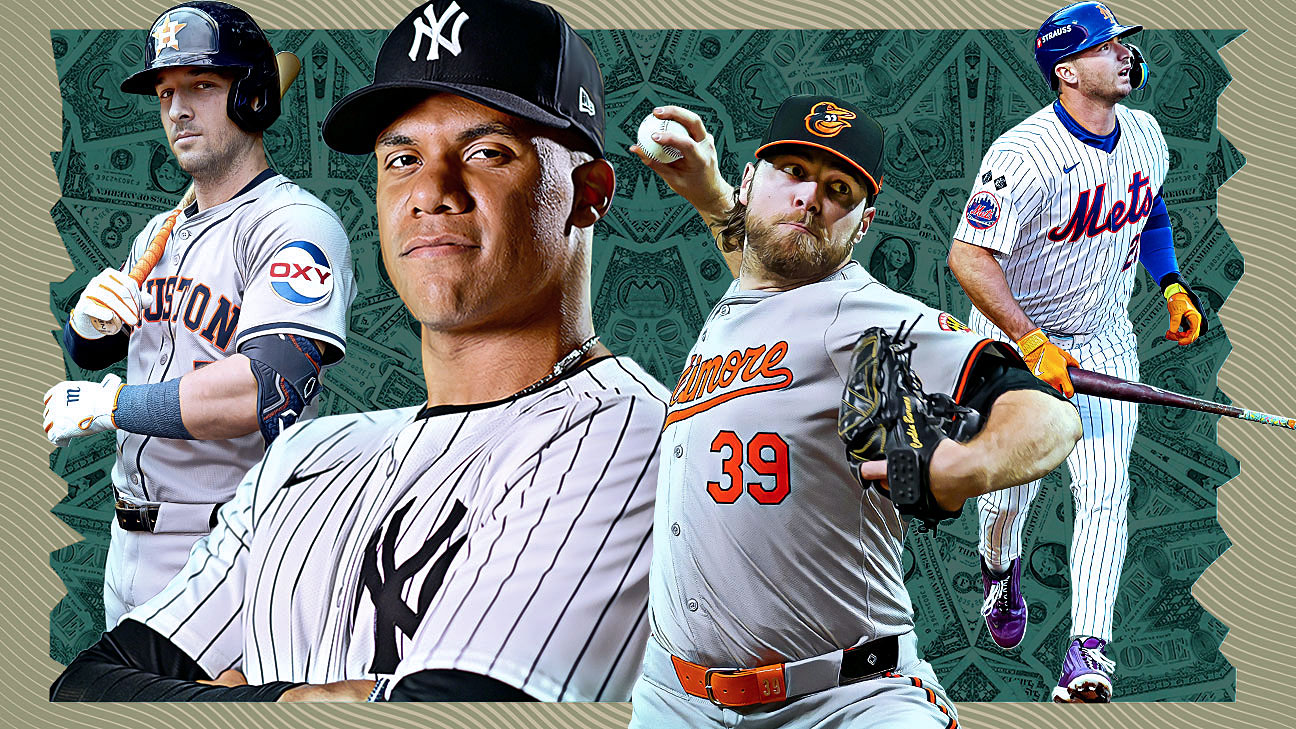 Rankings, contract projections for top 50 MLB free agents - ESPN