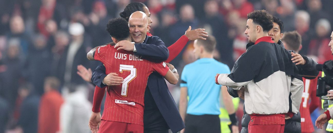 Arne Slots Liverpool Thrash Bayer Leverkusen Outshining Xabi Alonso at Anfield