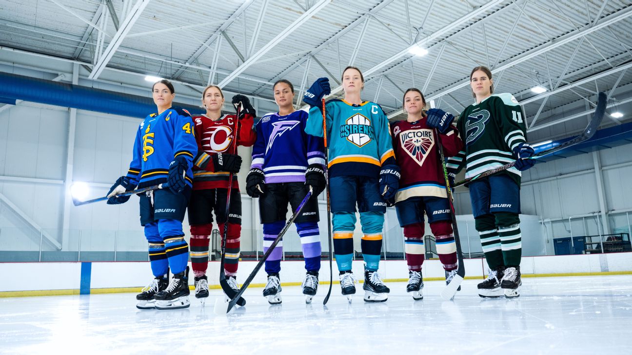 PWHL reveals home and away uniforms for 2024-25 season - ESPN