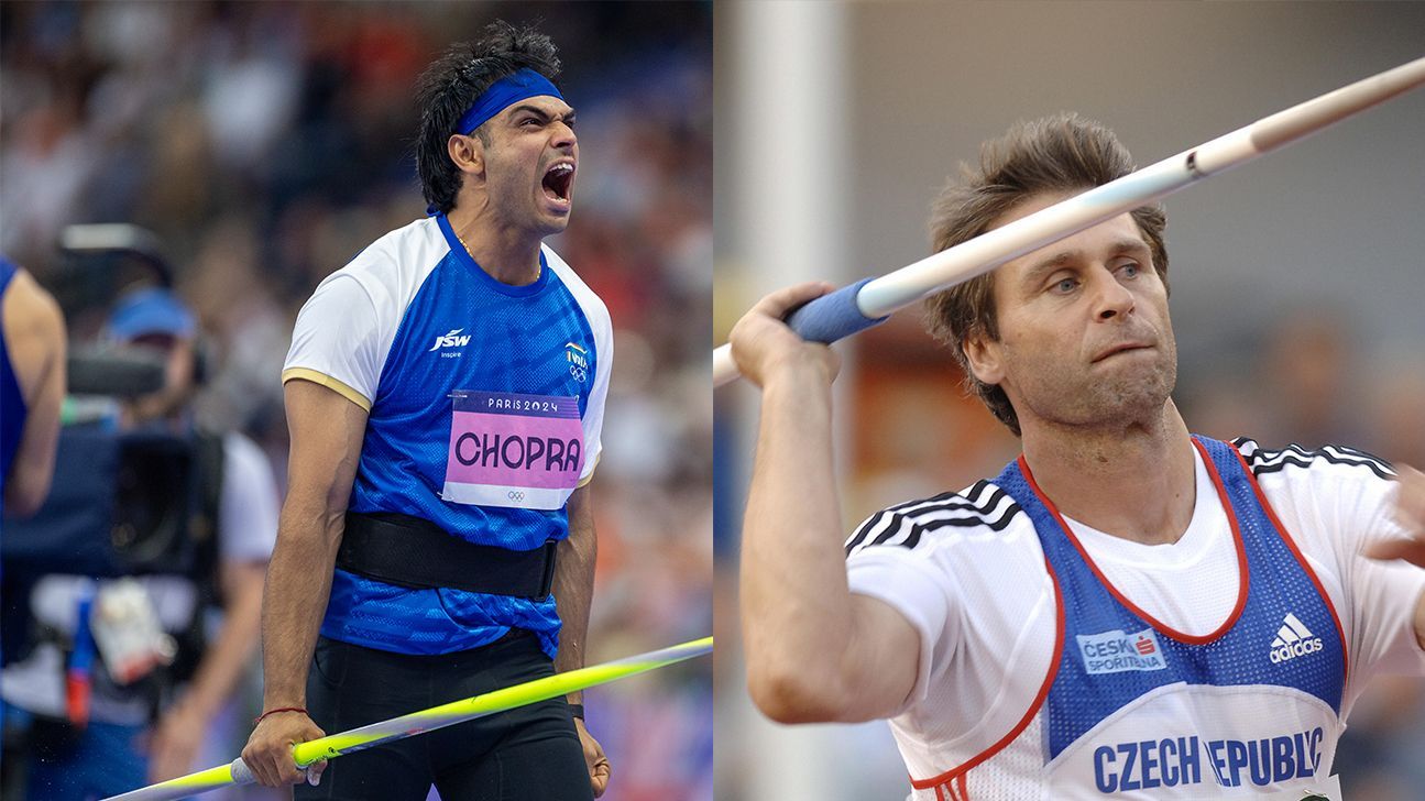World record holder Jan Zelezny to coach Neeraj Chopra - ESPN, image size:1295x728