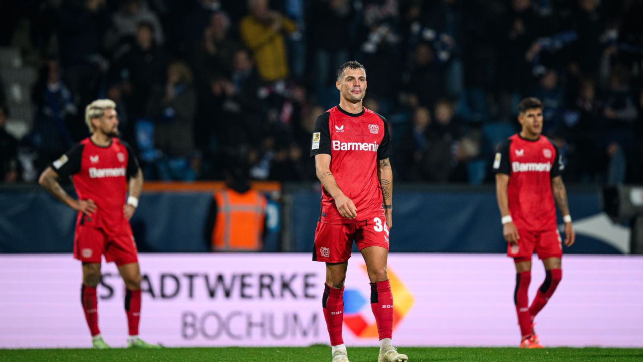 Leverkusen denied win by late Bochum strike