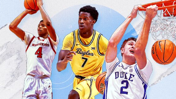 Ace Bailey, VJ Edgecombe and Cooper Flagg are projected top-10 picks in the 2025 NBA draft.