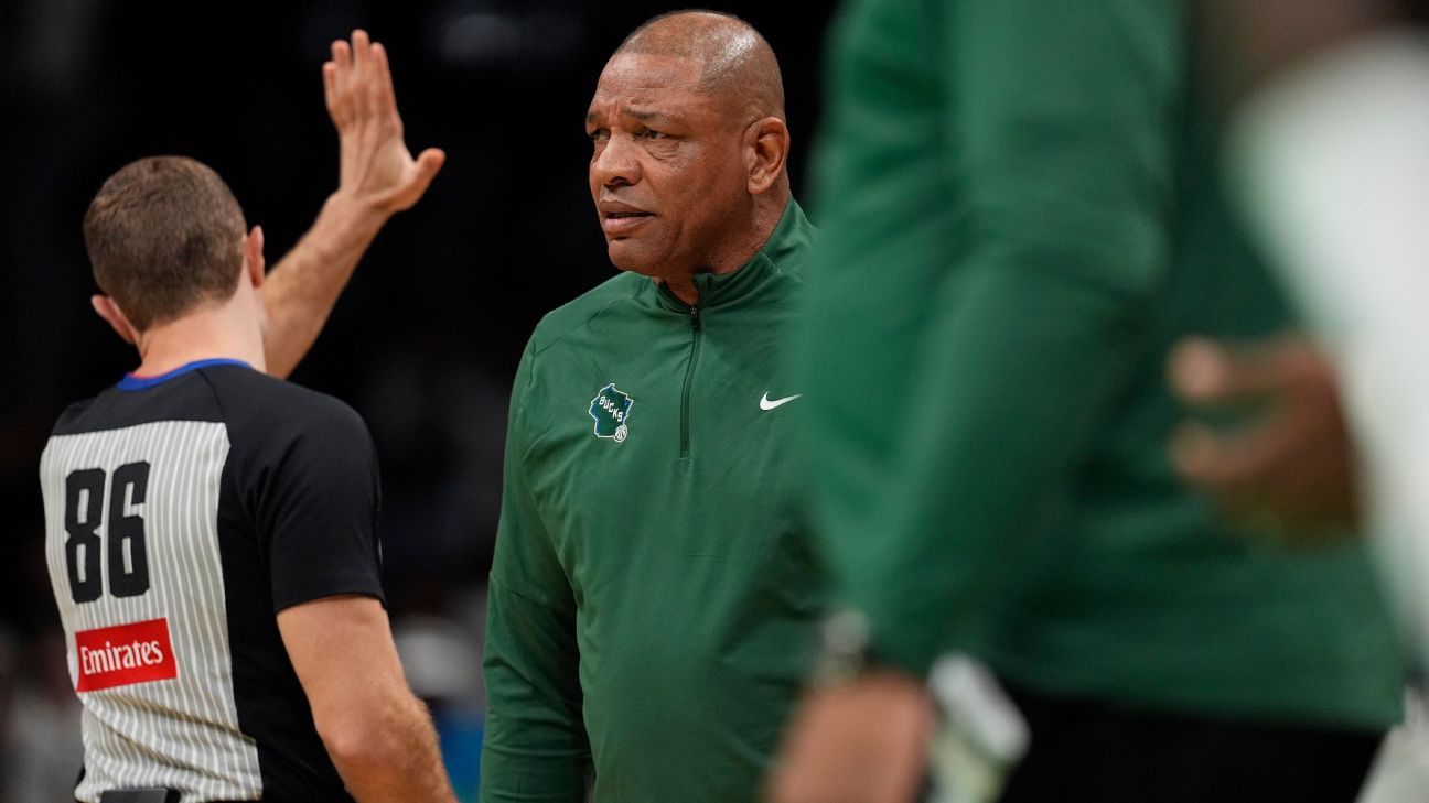 NBA fines Bucks coach Doc Rivers for criticizing officiating - ESPN