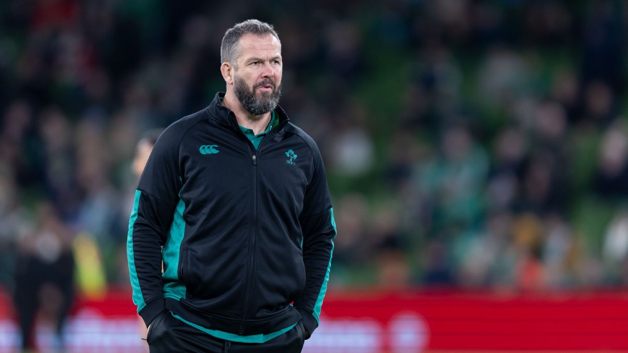 Andy Farrell Set to Name First Backroom Staff for British & Irish Lions Tour