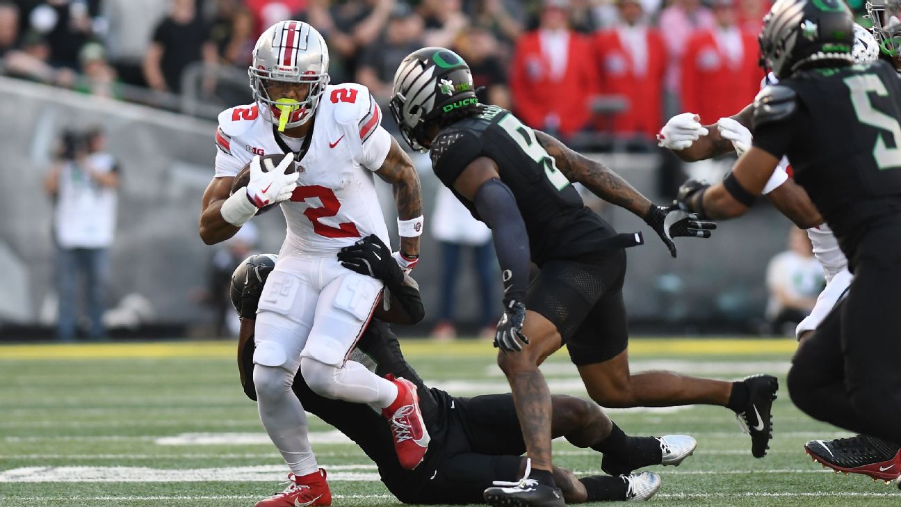 2024 College Football Playoff odds Ohio State, Oregon have best