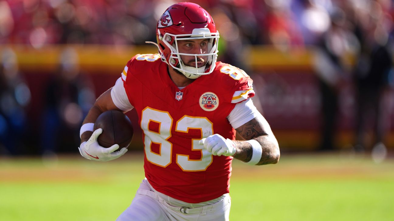 How Noah Gray has become the Chiefs' other key tight end - ESPN