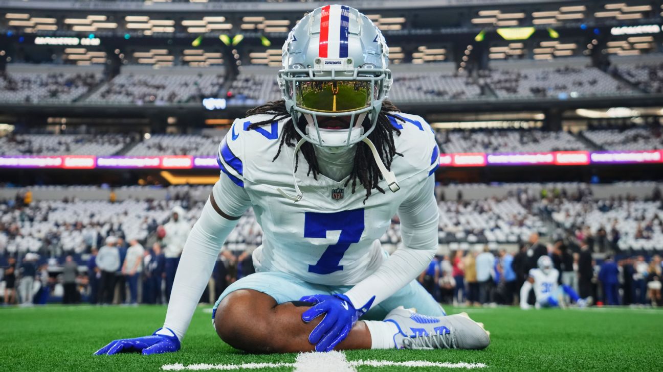 <a href="https://www.espn.com/nfl/story/_/id/43537572/sources-cowboys-trevon-diggs-knee-surgery-faces-long-rehab" target="_blank">Sources: CB Diggs has surgery, faces long rehab</a>