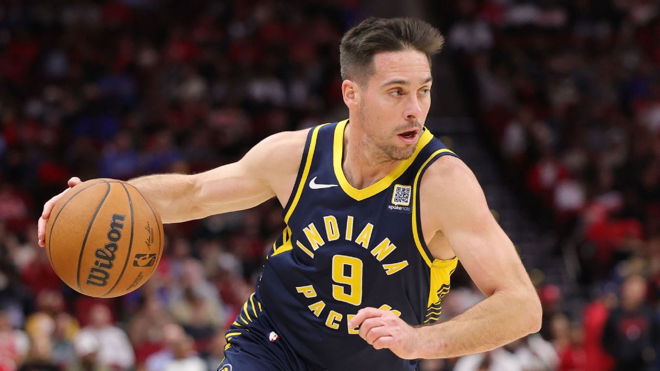 T.J. McConnell could see increased opportunity in the Pacers' backcourt with multiple wings out Sunday.