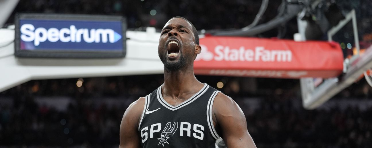 Harrison Barnes San Antonio Spurs Small Forward ESPN
