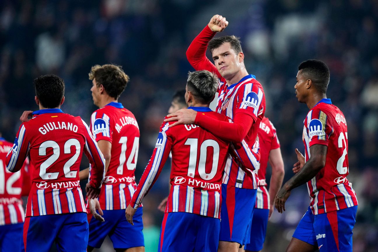 Atlético 5-0 Valladolid (Nov 30, 2024) Game Analysis - ESPN