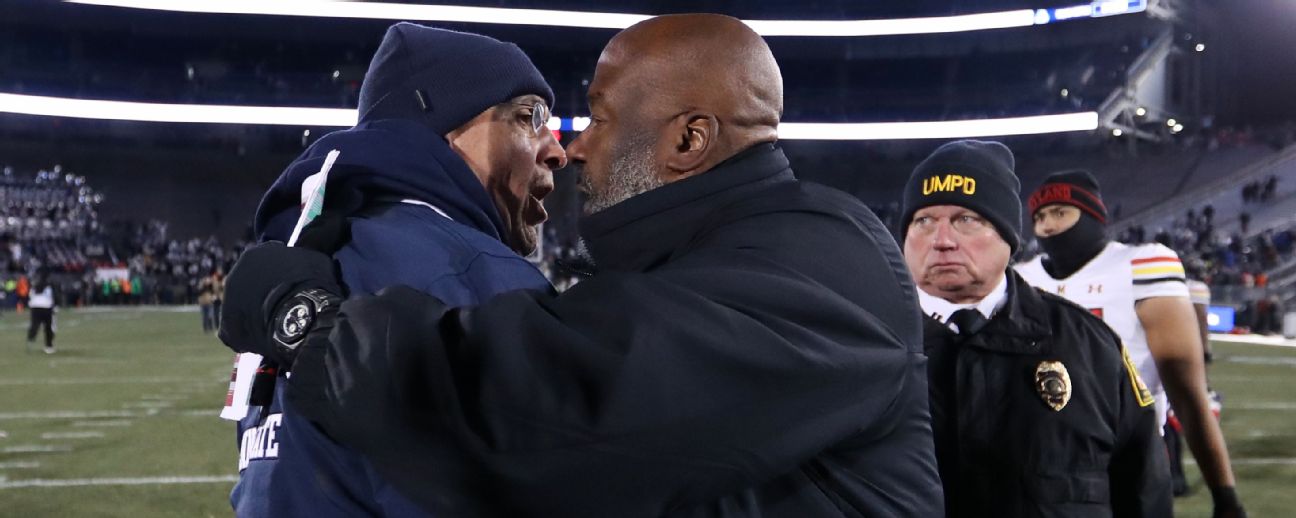 Tensions Flare as Maryland Coach Criticizes Penn State’s Late Touchdown