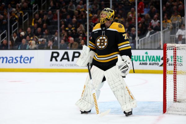 Rangers acquire goaltender Joonas Korpisalo from Bruins