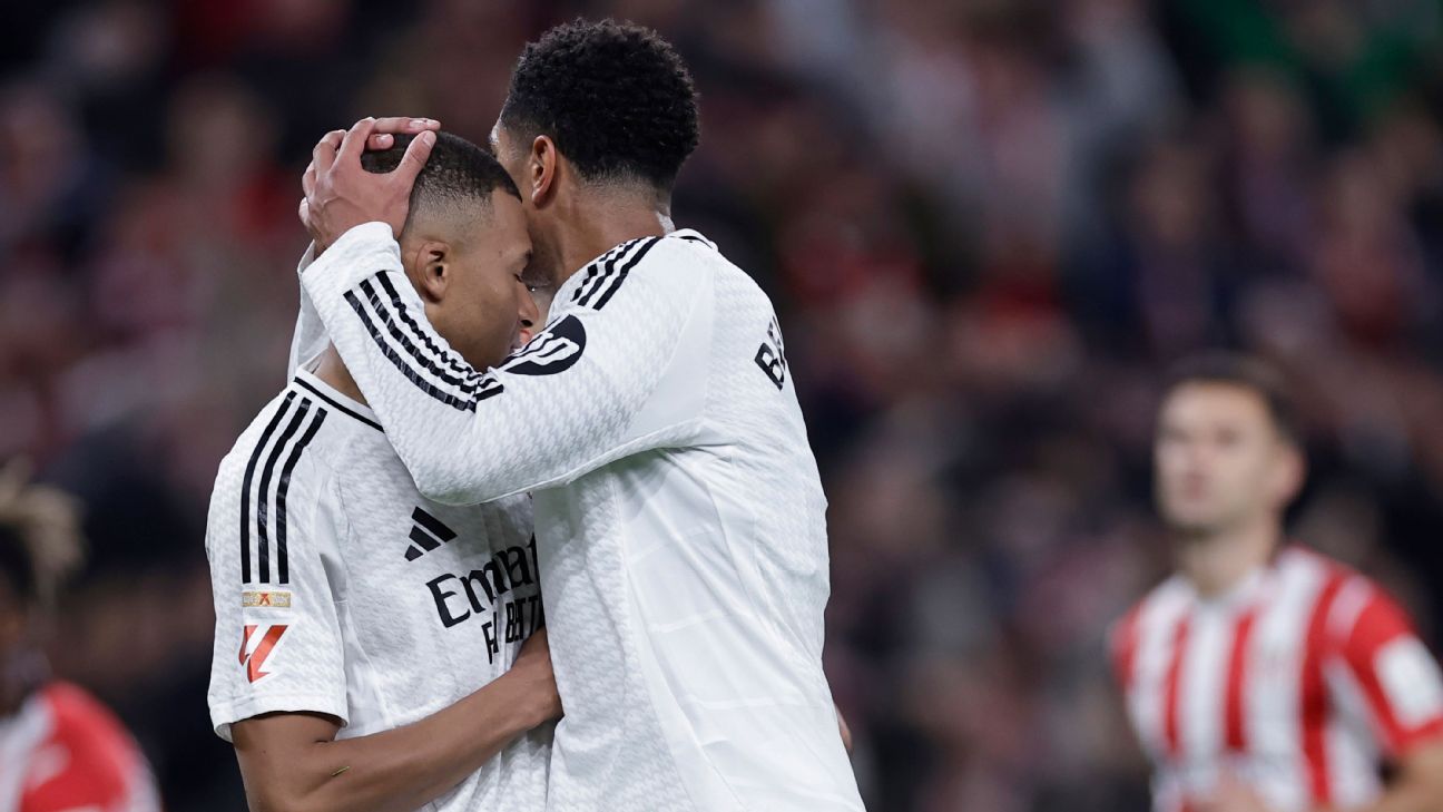 Madrid's Ancelotti says Mbappé 'can do better' after pen miss - ESPN