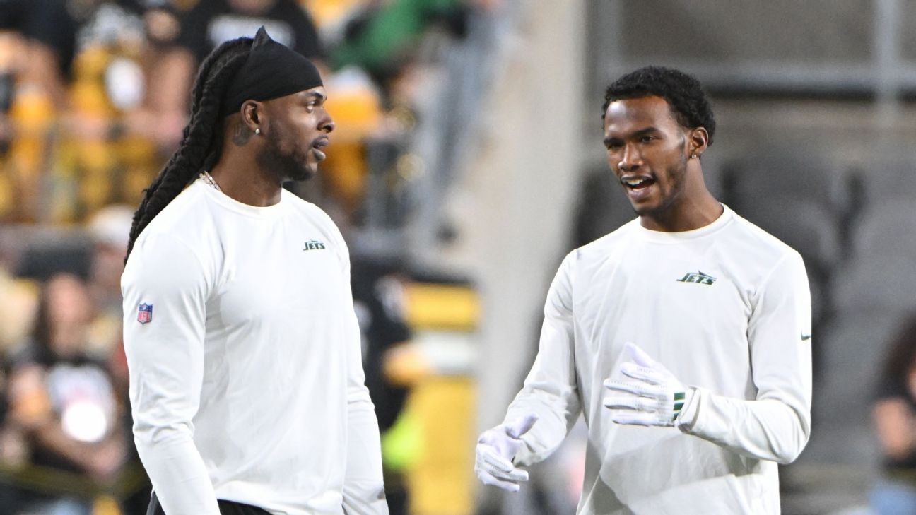 Will the Garrett WilsonDavante Adams tandem return for Jets? ABC7 New York