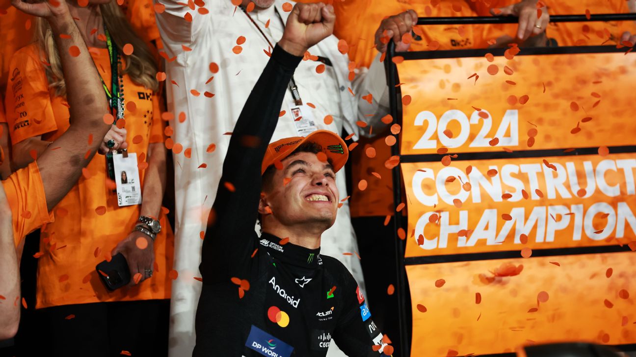 Norris Secures McLaren's First F1 Constructors' Crown Since 1998