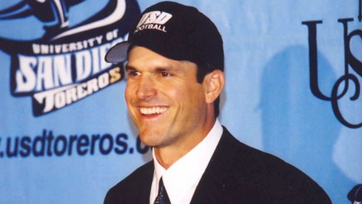 <a href="https://www.espn.com/nfl/story/_/id/42892243/los-angeles-chargers-coach-jim-harbaugh-san-diego-toreros-first-job-2004" target="_blank">Power cleans in khakis, heartbreak at Hooters and a team on the rise: Jim Harbaugh’s first year as a head coach</a>