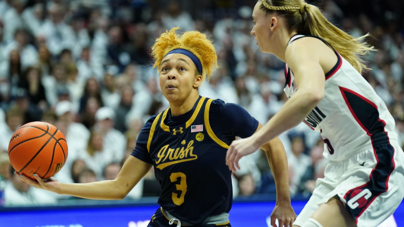 <a href="https://www.espn.com/womens-college-basketball/story/_/id/42917654/womens-college-basketball-uconn-notre-dame-rivalry-paige-bueckers-hannah-hidalgo-olivia-miles" target="_blank">The five key matchups that will define UConn vs. Notre Dame</a>