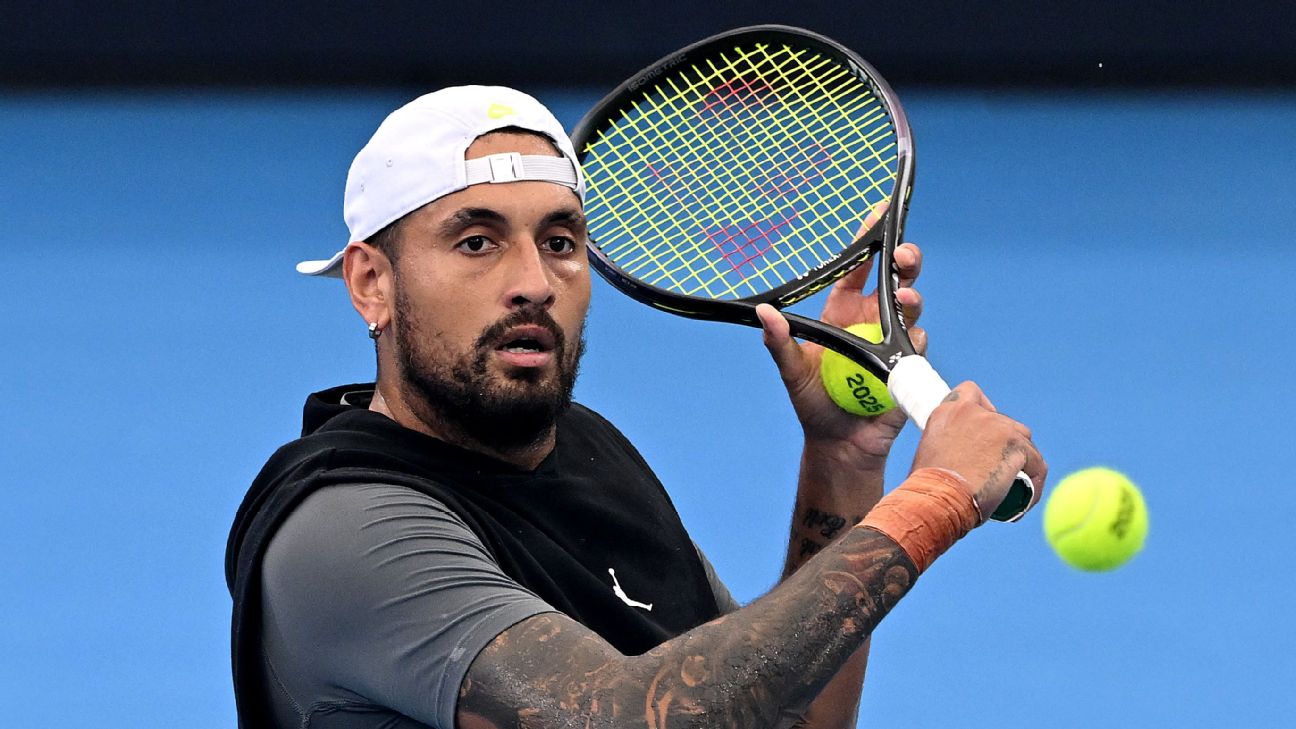 Kyrgios eyes Australian Open return, embraces 'drama'