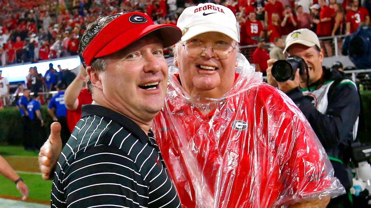 Sonny Smart, father of Georgia coach, dies after Sugar Bowl fall - ESPN, image size:1296x729