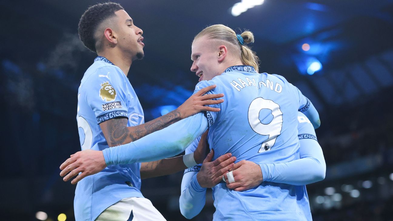 Savinho and Haaland give Man City hope for 2025 - ESPN