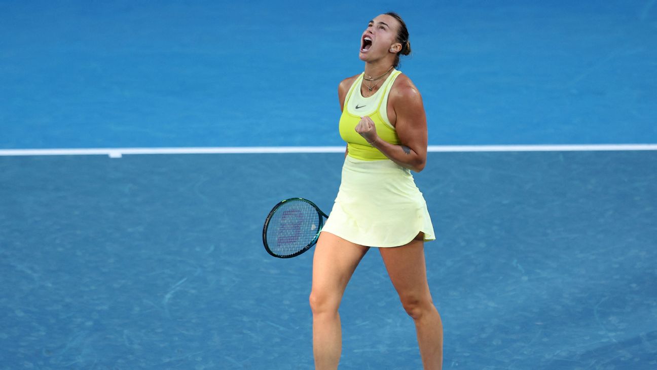 Australian Open Day 1: Rain Delays and Sabalenka's Dominance