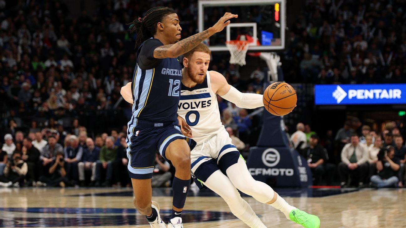 Donte DiVincenzo's numbers are trending up after moving into the starting lineup.